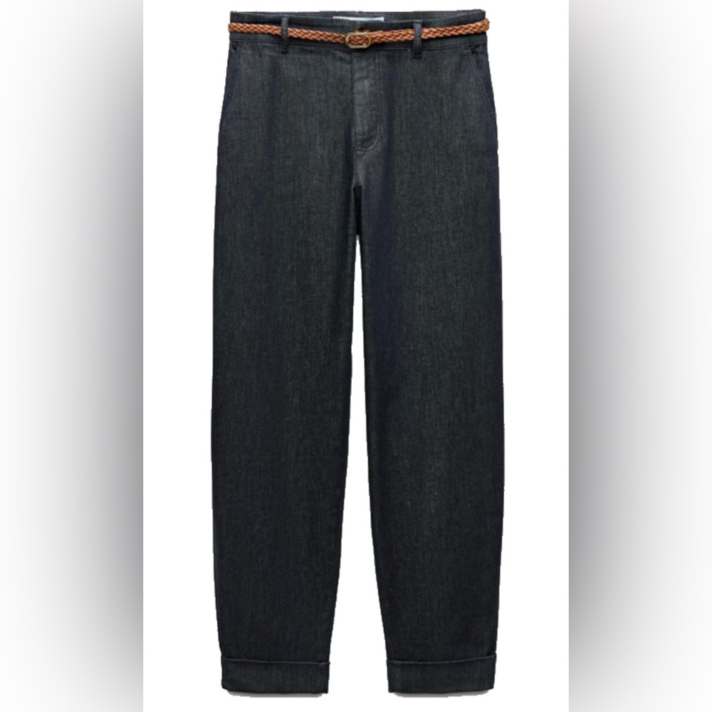 Zara Dark Blue Denim Jeans
